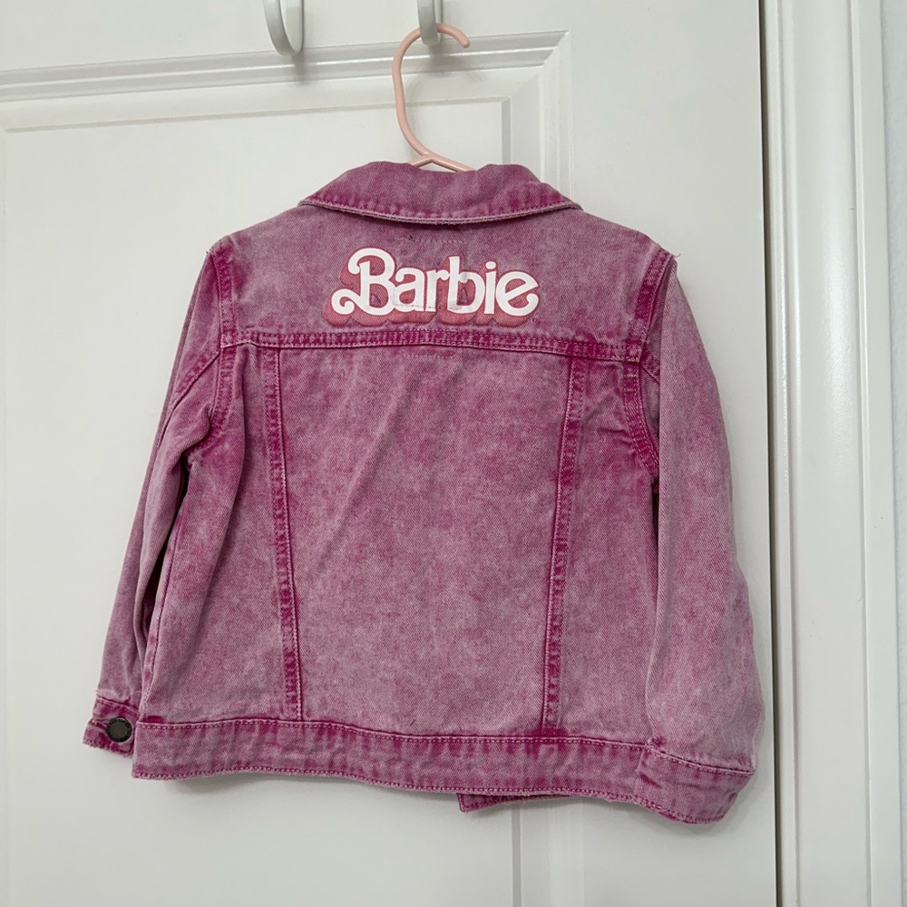 Barbie denim jacket 3-4T